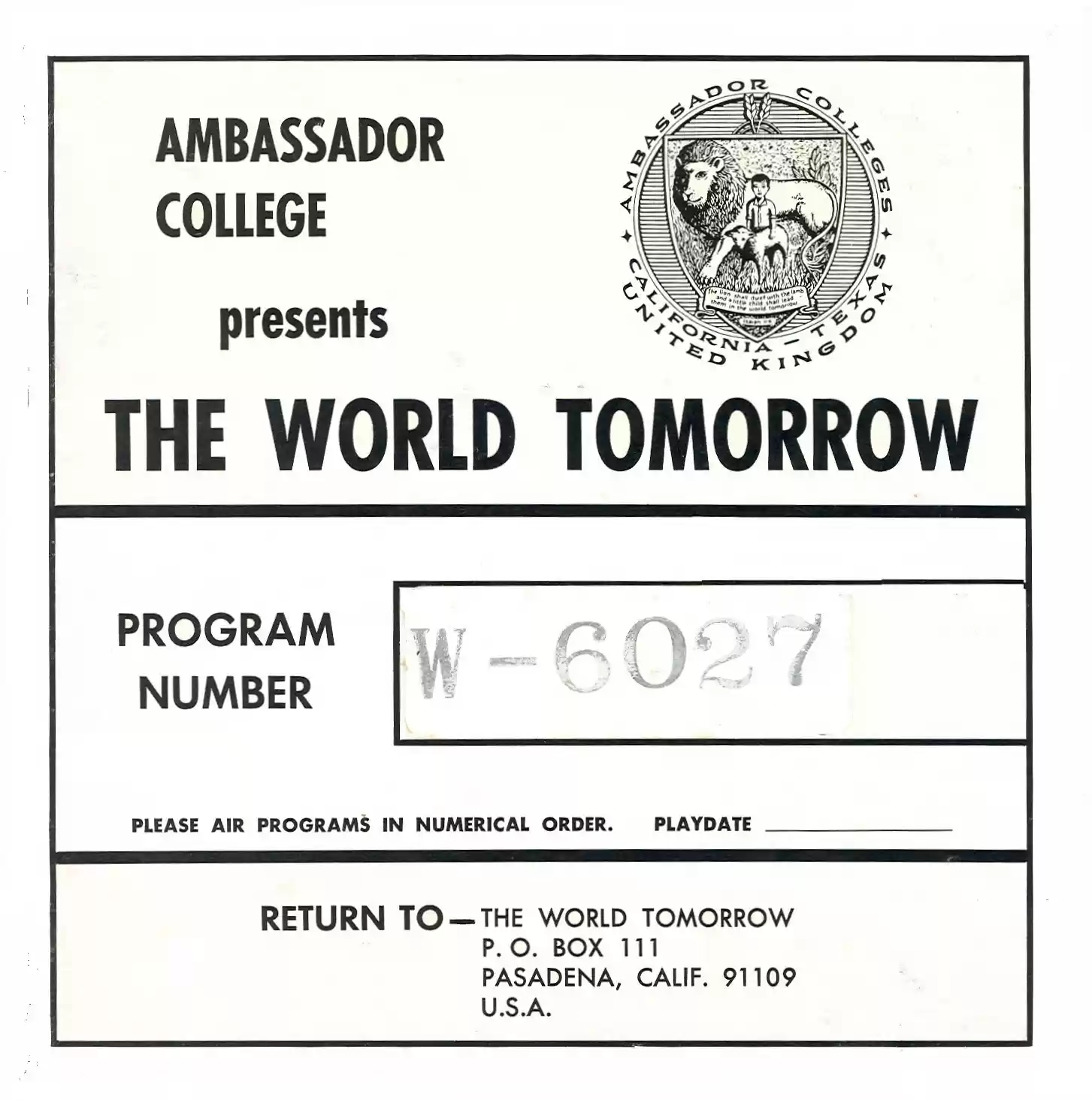 Back Cover